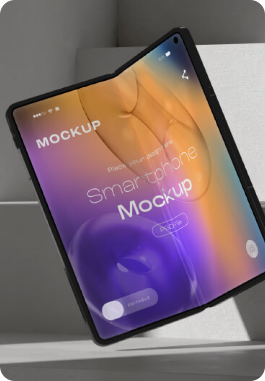 Smartphone mockup project